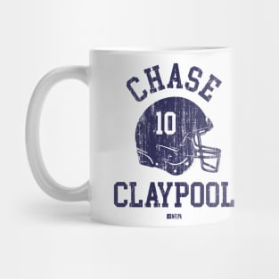 Chase Claypool Chicago Helmet Font Mug